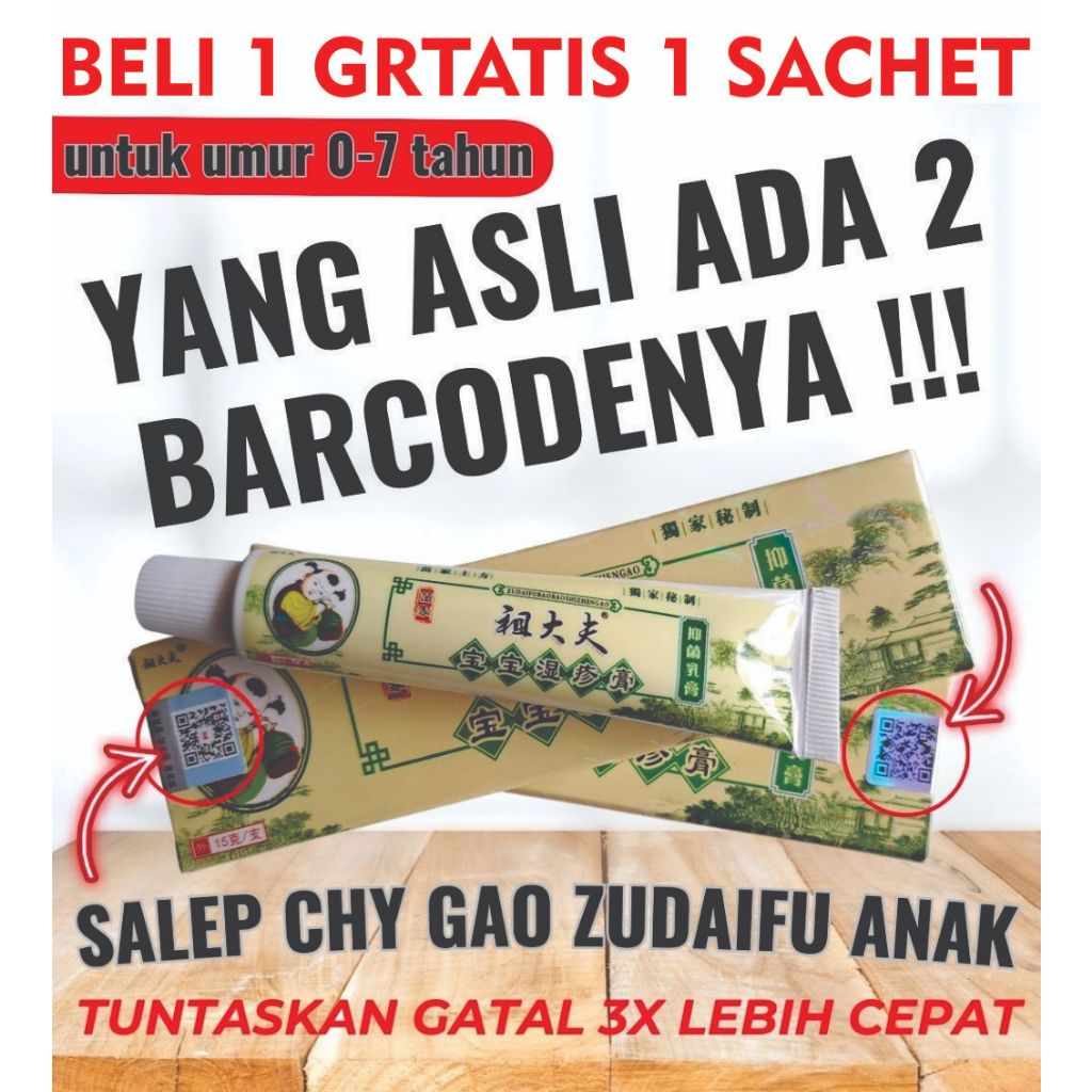 ADA BONUSNYA... Asli 100% Salep Zudaifu 100% Original Psoriasis Eksim Jamur Kurap Alergi Kulit