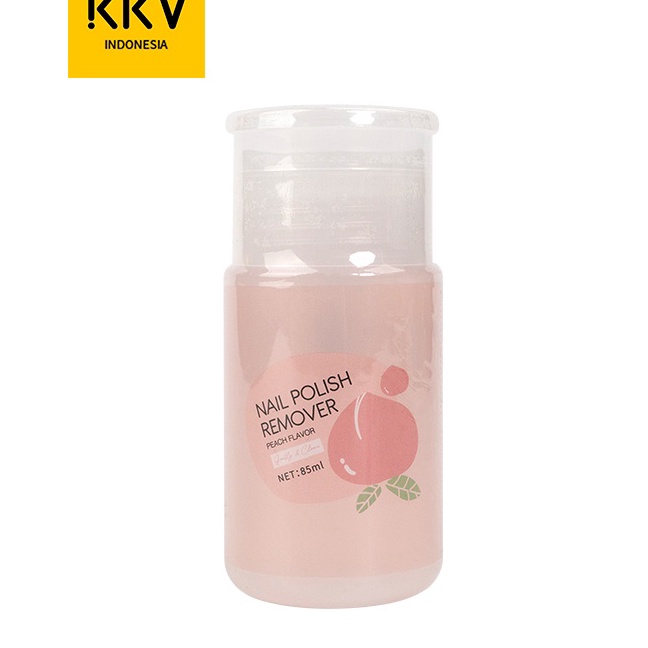 Flash Sale KKV  Annapellet PushType Portable Mini Nail Polish Remover  Peach  Grape 85ml