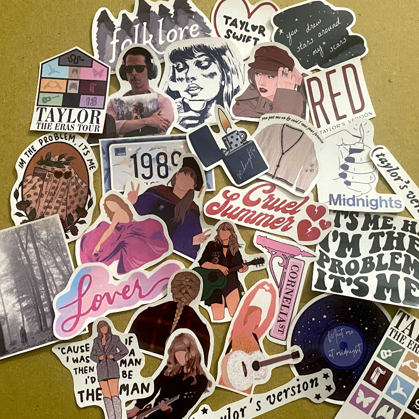 

[part 1] (BACA DESKRIPSI) Sticker Taylor Swift Vinyl stickeraesthetic/stikerglossy/stikervinyl/stikermurah/stikertumblr