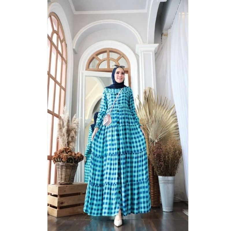 DRESS BEST SELLER  GLAMZ Amena Square7 by  Glamz//DRESS TWILL