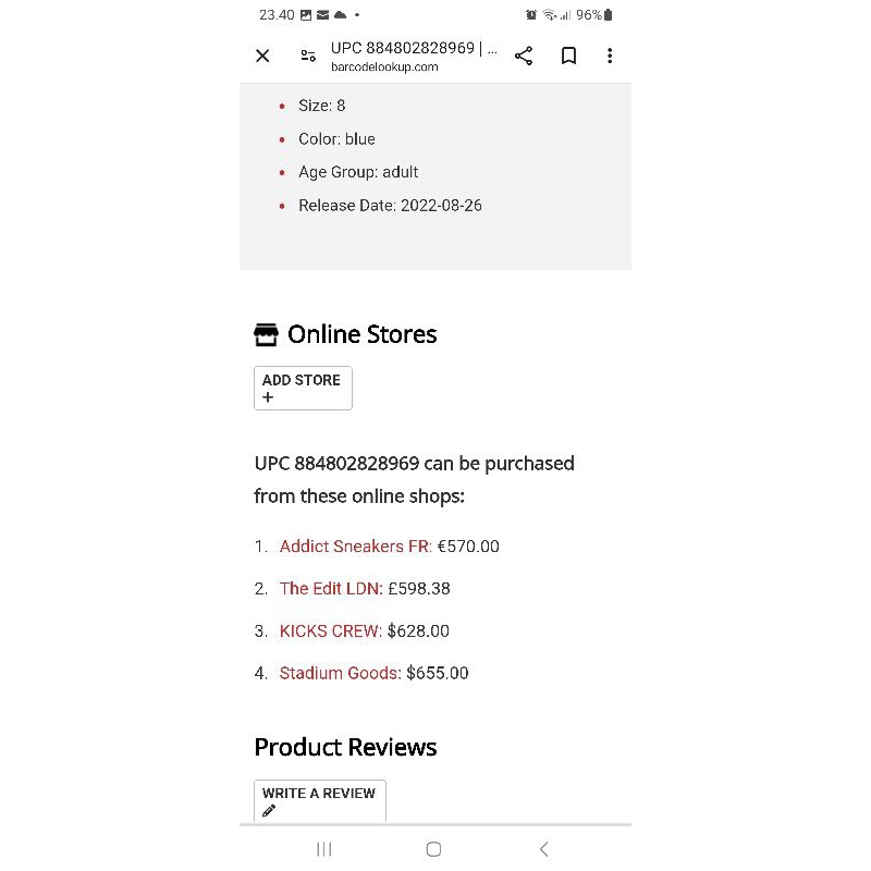 Sepatu second branded