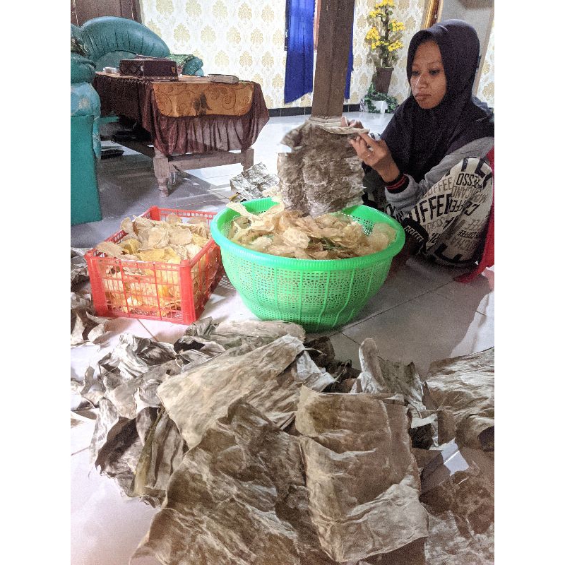 

kerupuk ketela mentah