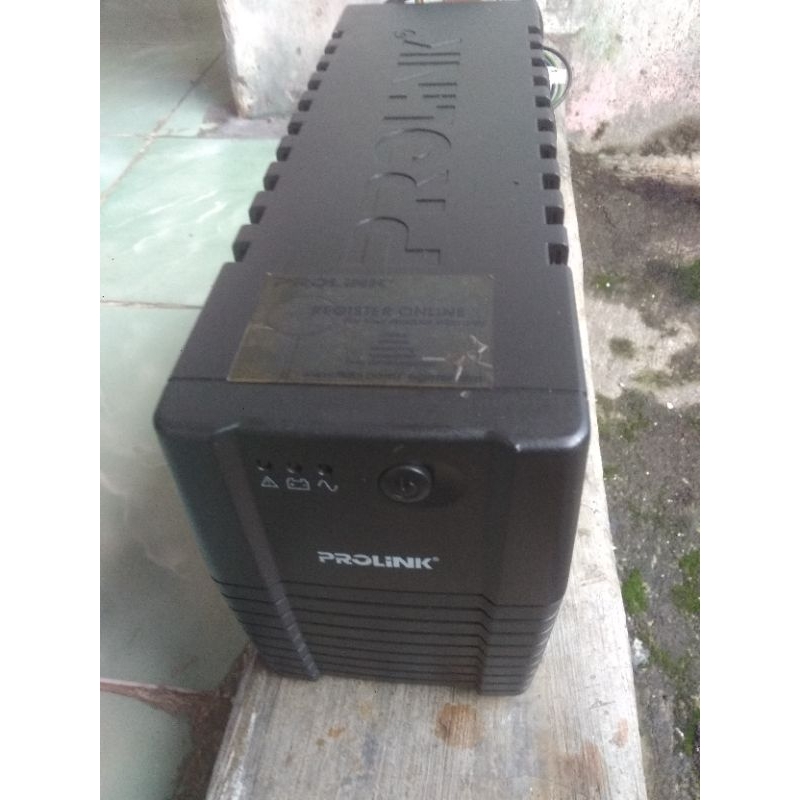 Ups prolink pro700 bekas nyala dijual tanpa aki ada minus