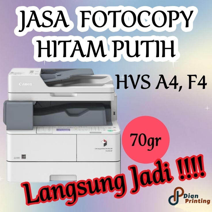 Jasa Fotocopy Hitam Putih