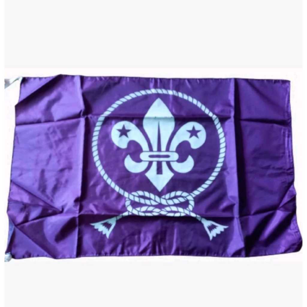 Bendera wosm Pandu Pramuka besar 80x120cm
