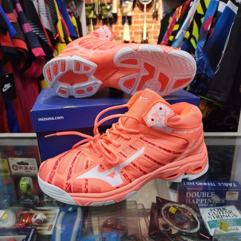 Real pict MZN SEPATU VOLLY MIZUNO MIZUNO VOLTAGE ORIGINAL IMPORT PREMIUM