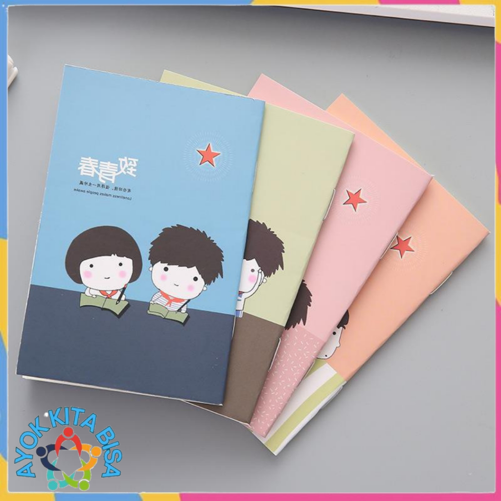 

AKB Buku Tulis Mini Motif Kartun Note Book Mini Cartoon Mini Book Notepad Karakter Buku Tulis Memo Kecil Murah