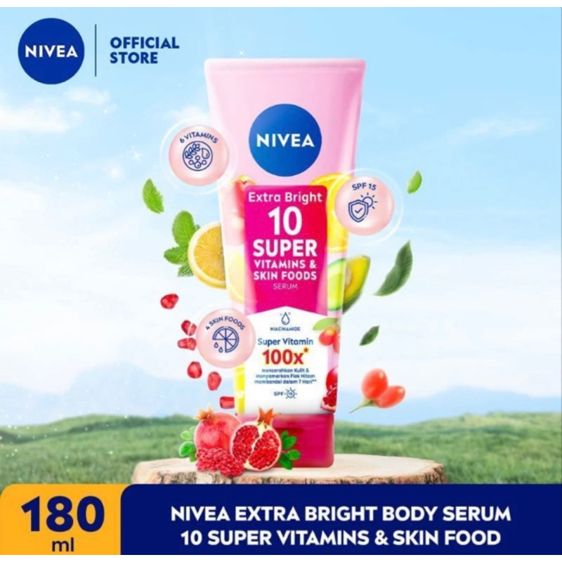 NIVEA SUPER 10 SERUM/NIVEA NIGHT SERUM/NIVEA CARE & PROTECK SERUM/NIVEA INSTA GLOW SERUM/NIVEA HIJAB