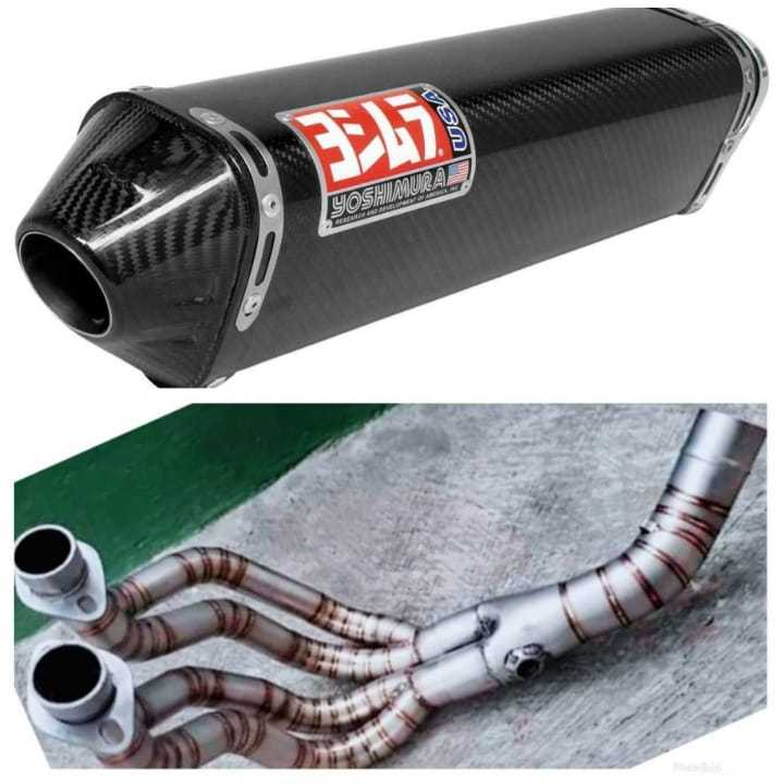 Knalpot Fullsystem Yoshimura ER6 ER6N