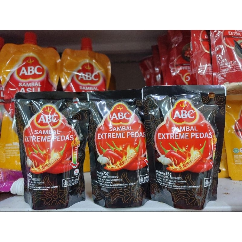 

KZ - abc sambal extreme pedas 75g