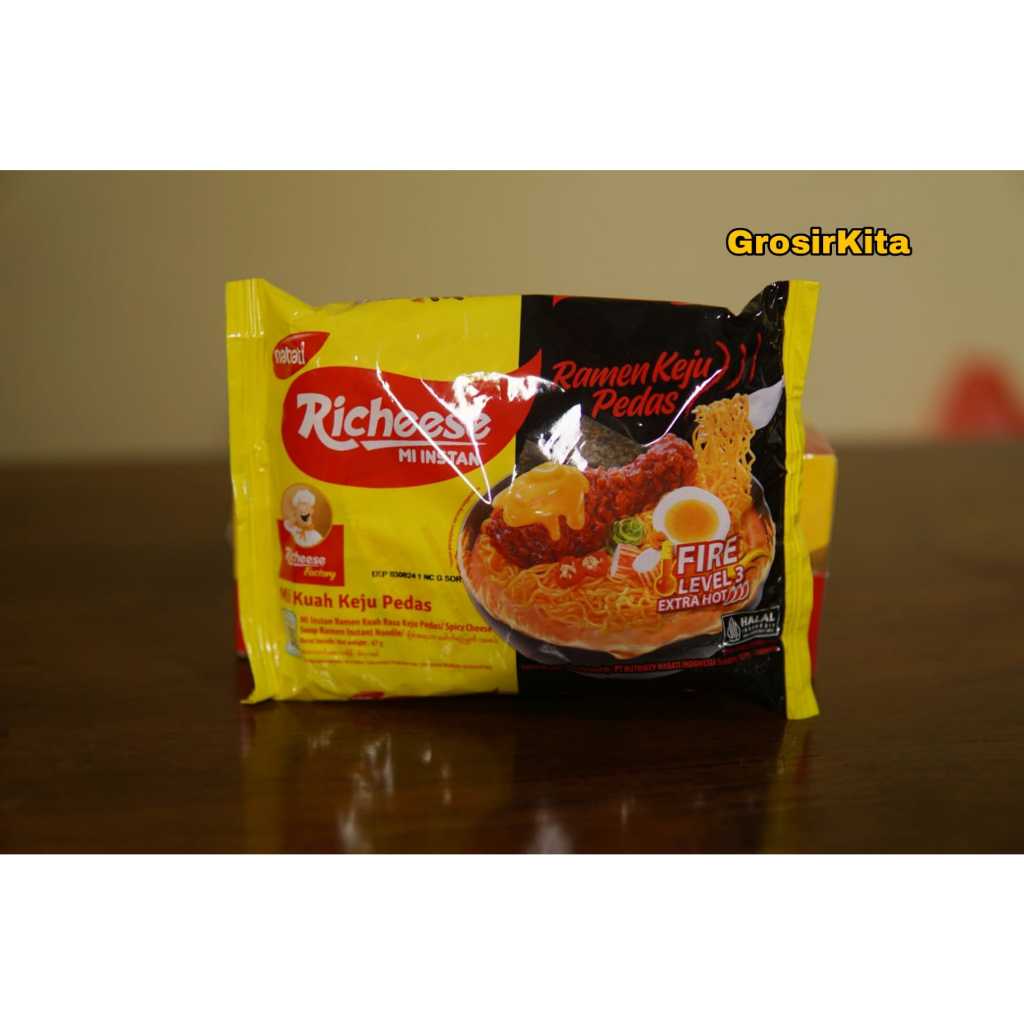 

Richeese - Mi Instan Ramen Keju Pedas / Level 3