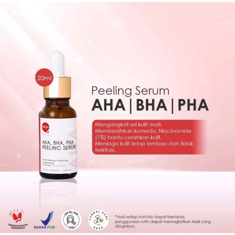 pipiqiu peeling serum 20ml AHA BHA PHA peeling serum
