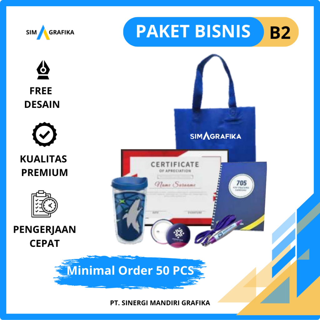 

Paket Seminar Kit Premium Untuk Berbagai Acara - 7 ITEM BISA CUSTOM & FREE DESAIN
