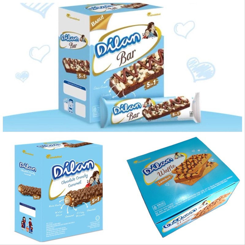 

Dilan Chocolate Crunchy / Dilan Bar / Dilan Waffle