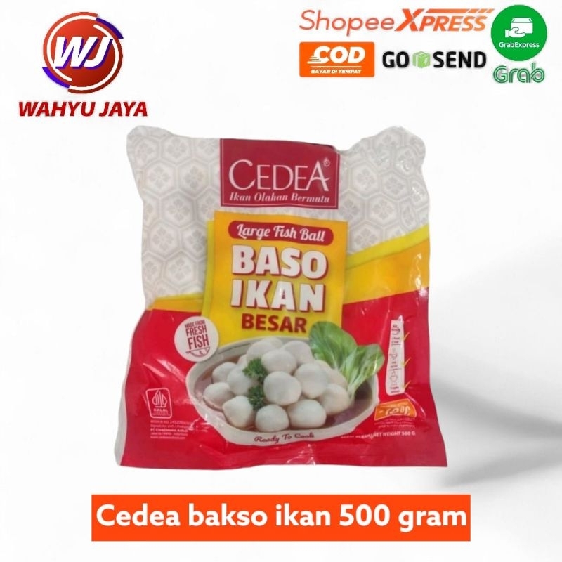 

cedea bakso ikan 500 gram