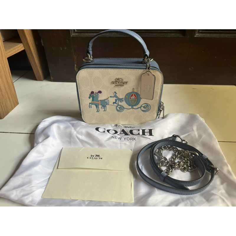 Coach Biru Top Handle Bag