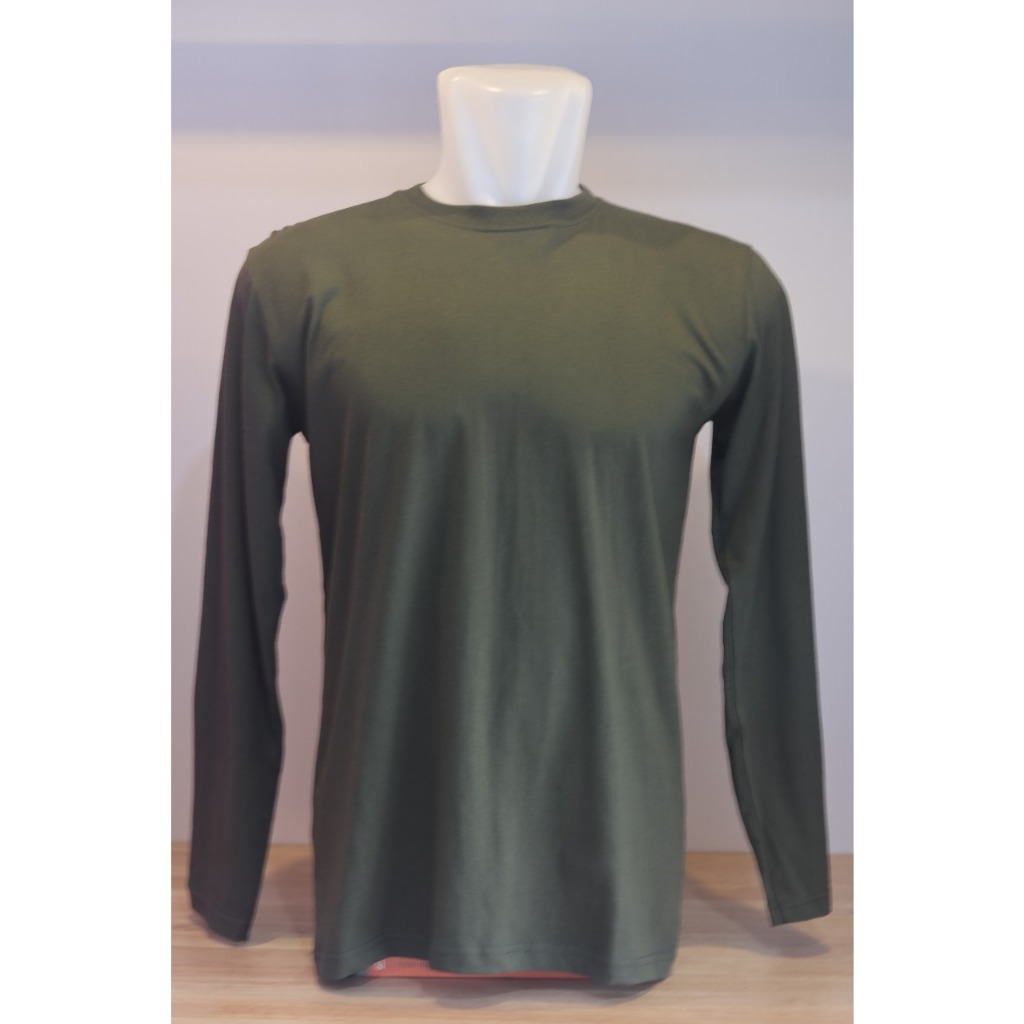 Kaos Polos Army Premium Lengan Panjang