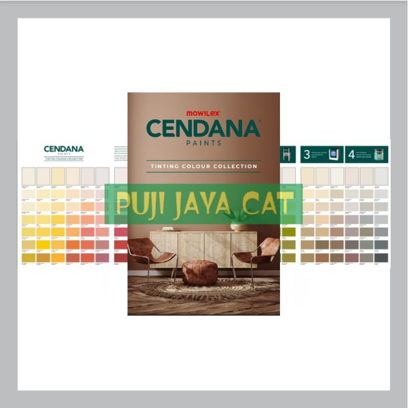 Katalog Kartu Warna Mowilex Cendana Cat Tembok
