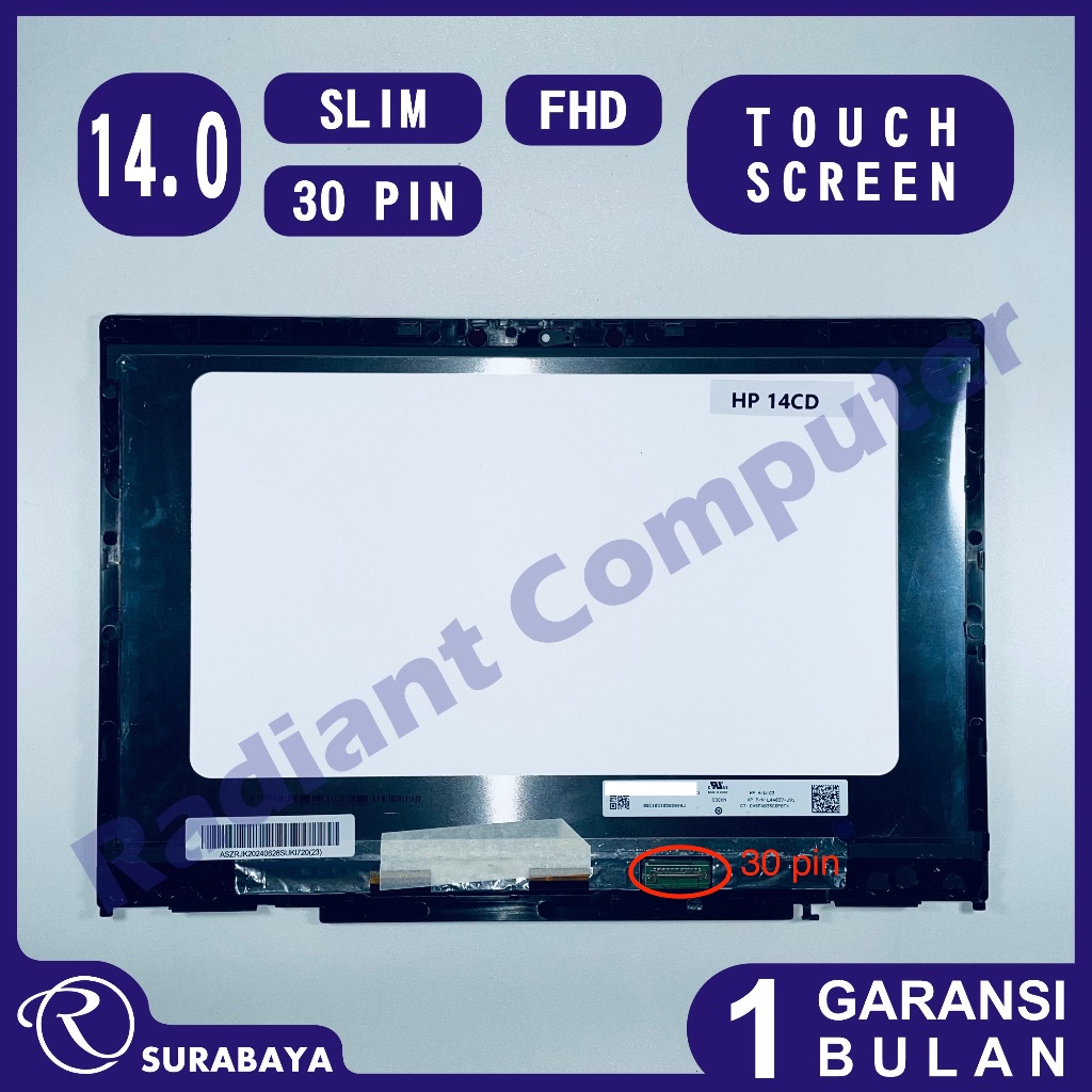 LCD LED Touchscreen HP Pavilion X360 14-CD 14M-CD 14T-CD