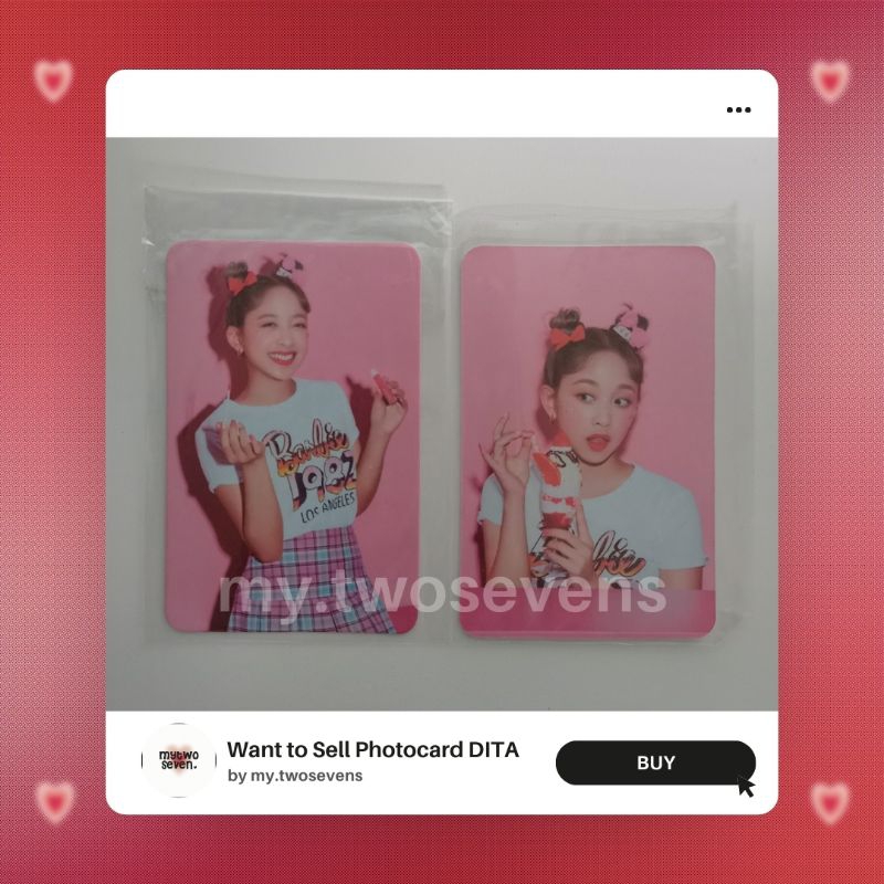 PC PHOTOCARD DITA SECRET NUMBER NACIFIC