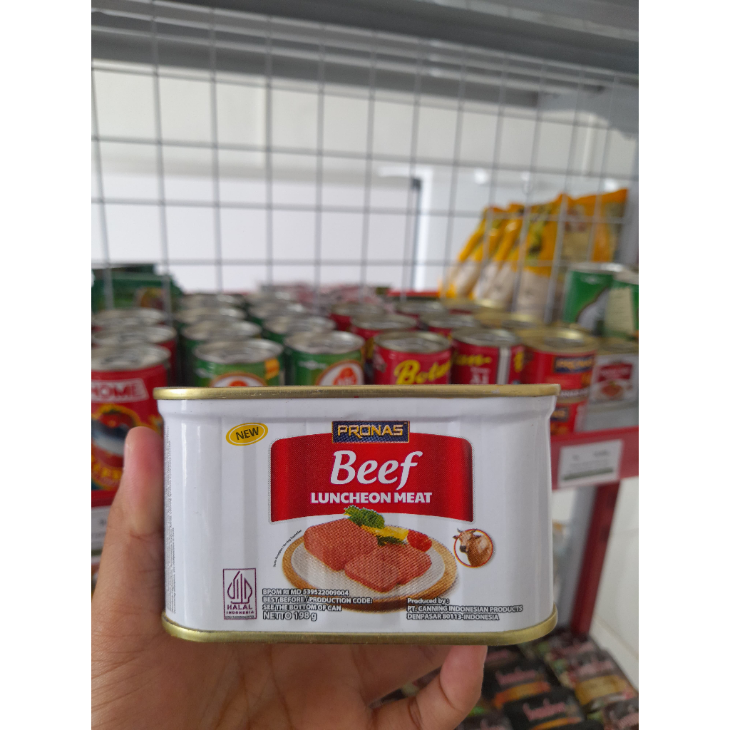 

TERMURAH !! PRONAS KORNET cornet white sapi beef 198ggr