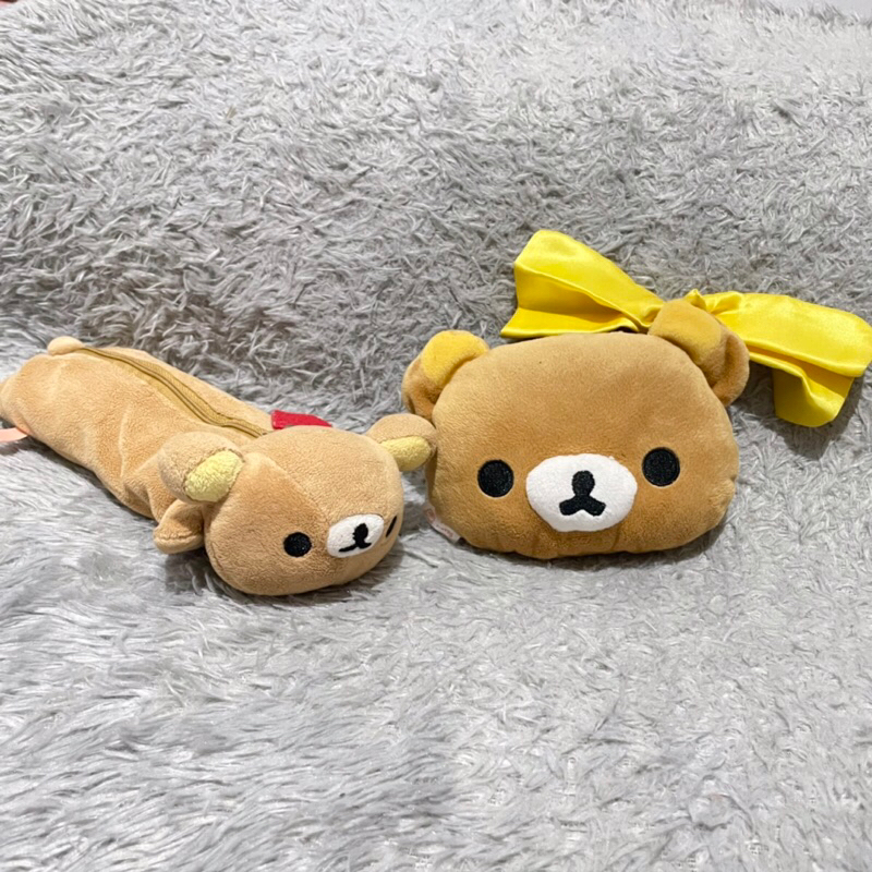 

shopvid disc 15rb // POUCH DOMPET TEMPAT PENSIL RILAKKUMA