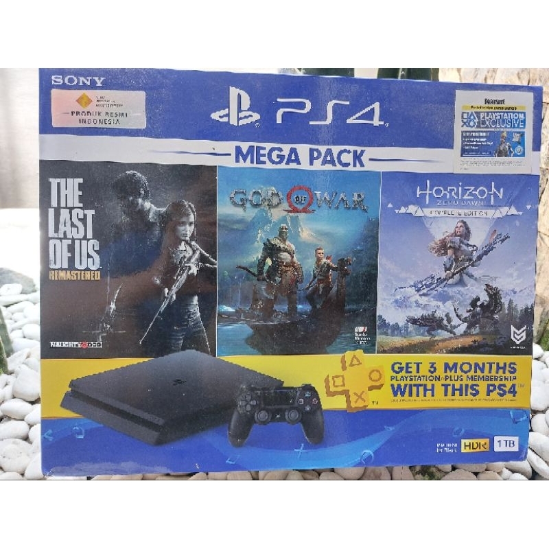 PS4 Slim 1TB CUH 2218 Mega Pack Bundle Megapack