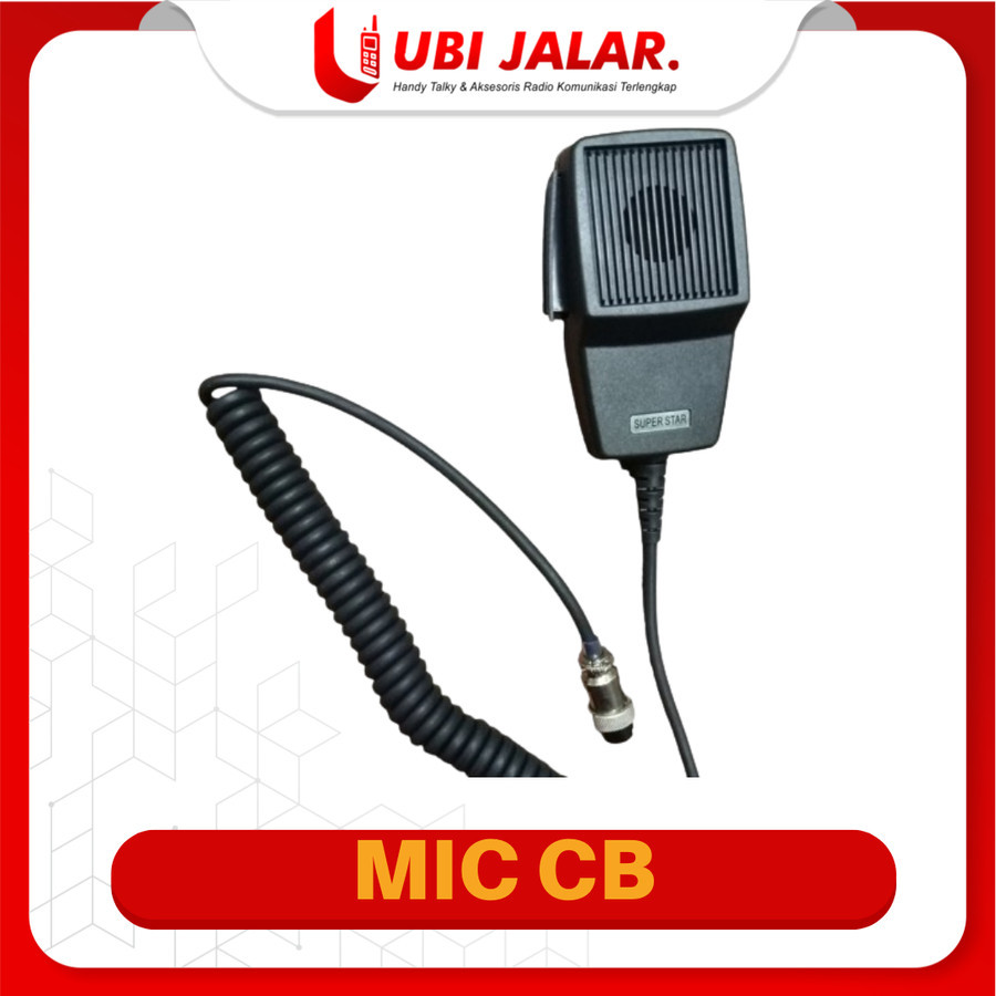 Mic  CB Superstar Workman DM507-4 4 Pin  Replacement CB Aksesoris Rig