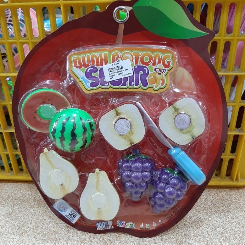Mainan Buah Potong Segar SH252