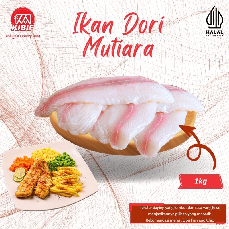 

Ikan Dori Mutiara 1kg