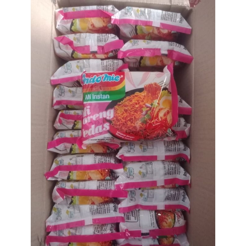 

1 Dus/40 PCS Indomie Mie Goreng Rasa Pedas 80 Gram NYaStore