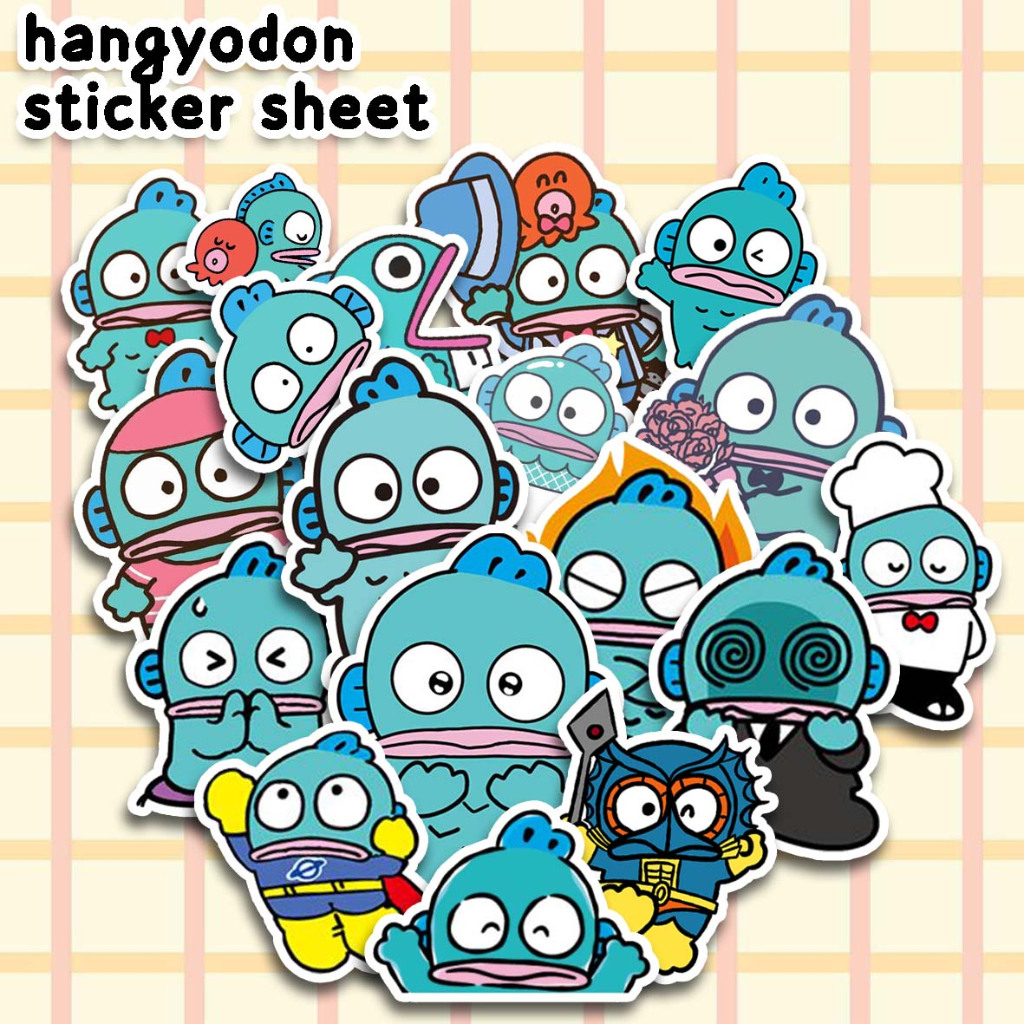 

Hangyodon Stiker Pack Sanrio Aesthetic Dekorasi Tumblr Sticker Cute Journal Diary Scrapbook Mermaid Buku Jurnal