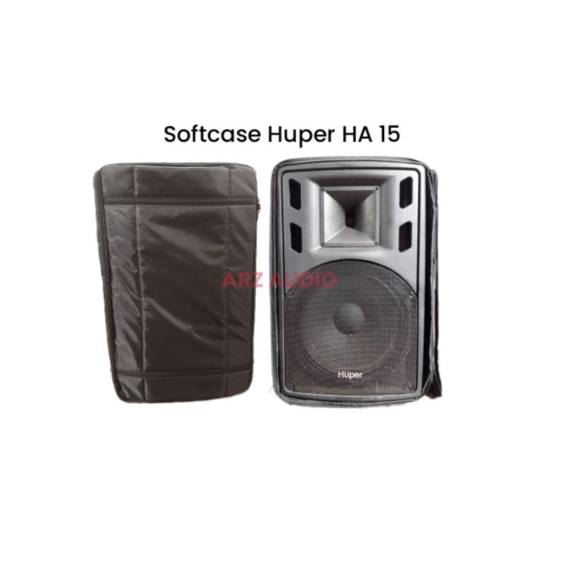 softcase speaker  aktif 15 inch untuk Huper