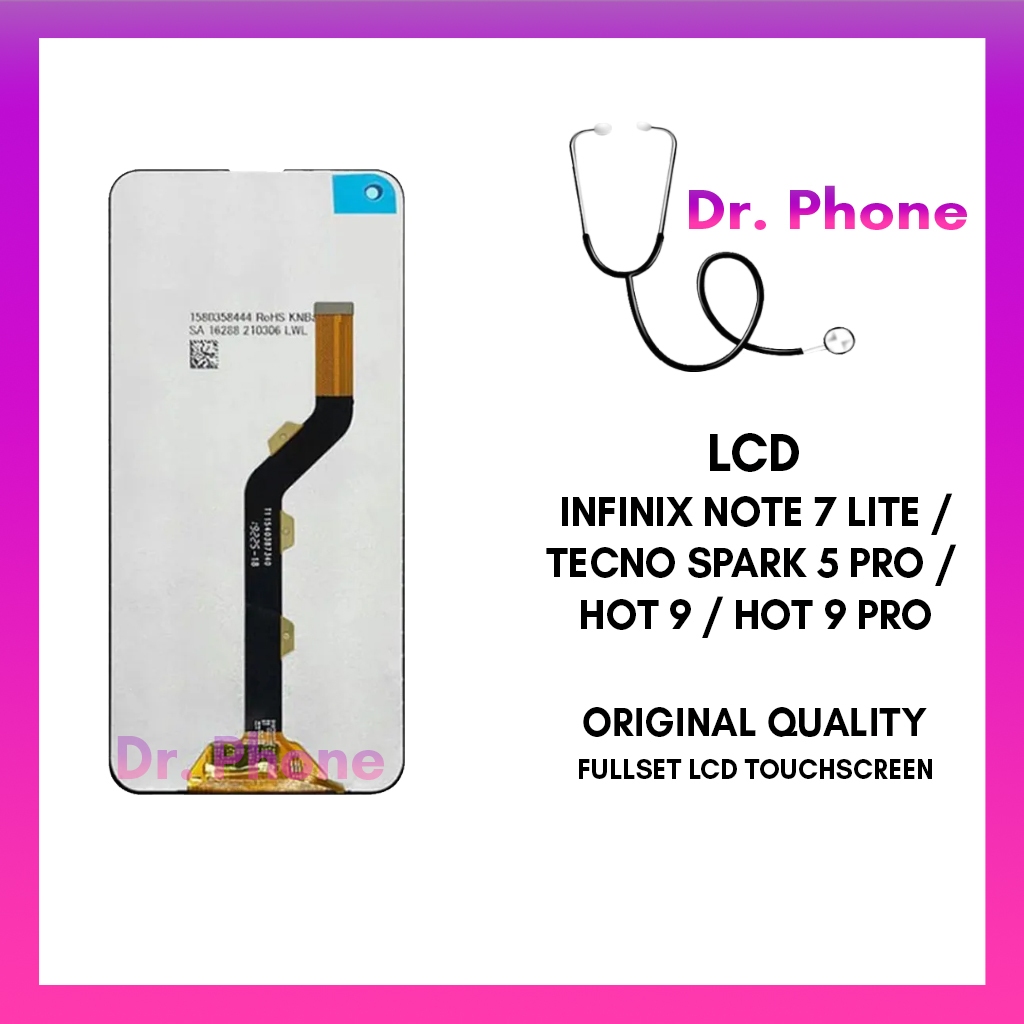 Best Seller  LCD Infinix Note 7 Lite / Tecno Spark 5 Pro / LCD Infinix Hot 9 / Infinix Hot 9 Pro
