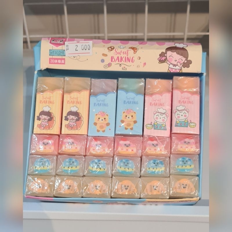 

(BISA COD) PENGHAPUS KARAKTER CUTE/ERASER LUCU