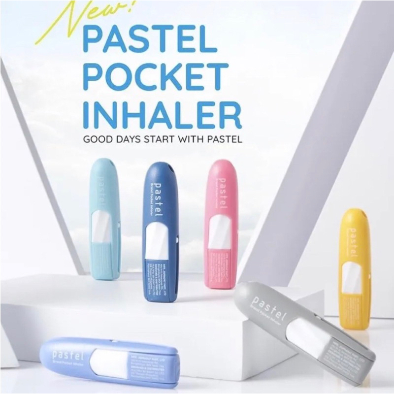 [READY STOCK] Inhaler Pastel Pocket Inhaler Thailand Original pelega hidung tersumbat