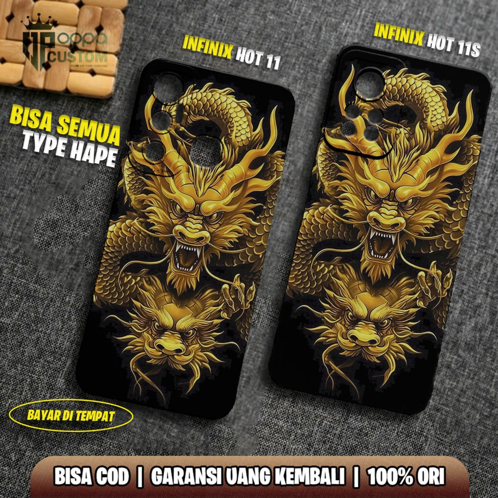 CASE INFINIX HOT 11 11S - CASING HOT 11 11S  - Motif  [ NAGA ] Case Hp Infinix hot 11 - Infinix hot 