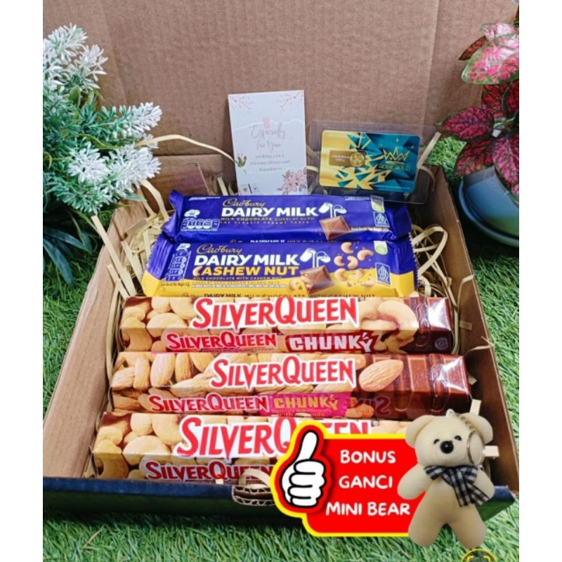 

Hampers coklat hadiah gift box ulang tahun valentine wisuda