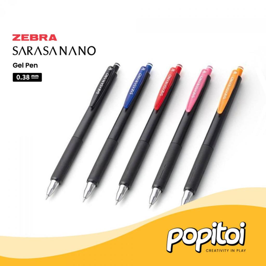 

Zebra Sarasa NANO Classic 0.38 mm Gel Pen pulpen sarasa