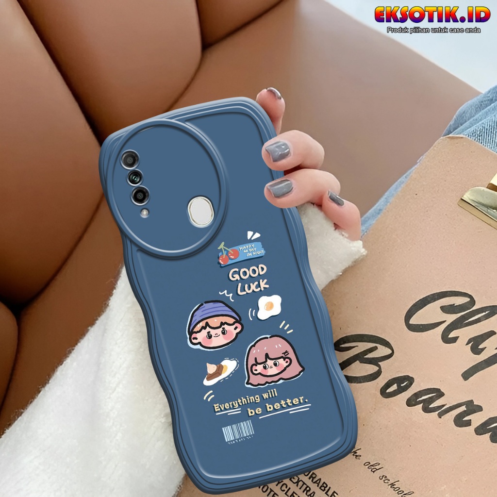 Case Oppo A31 Gelombang - Casing Oppo A31  - Silikon Oppo A31  - Softcase Oppo A31  - Kesing Oppo A3