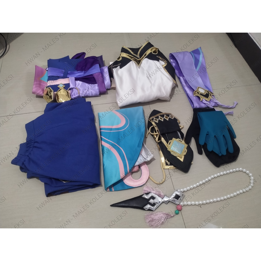 Cosplay XIAO Genshin Impact Costume+Wig Set