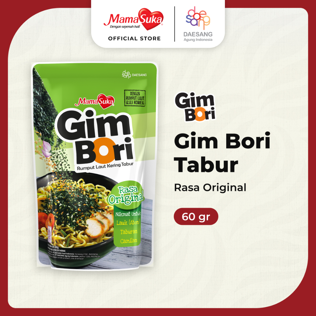 

MamaSuka - Gim Bori Nori Tabur Original 60 gr