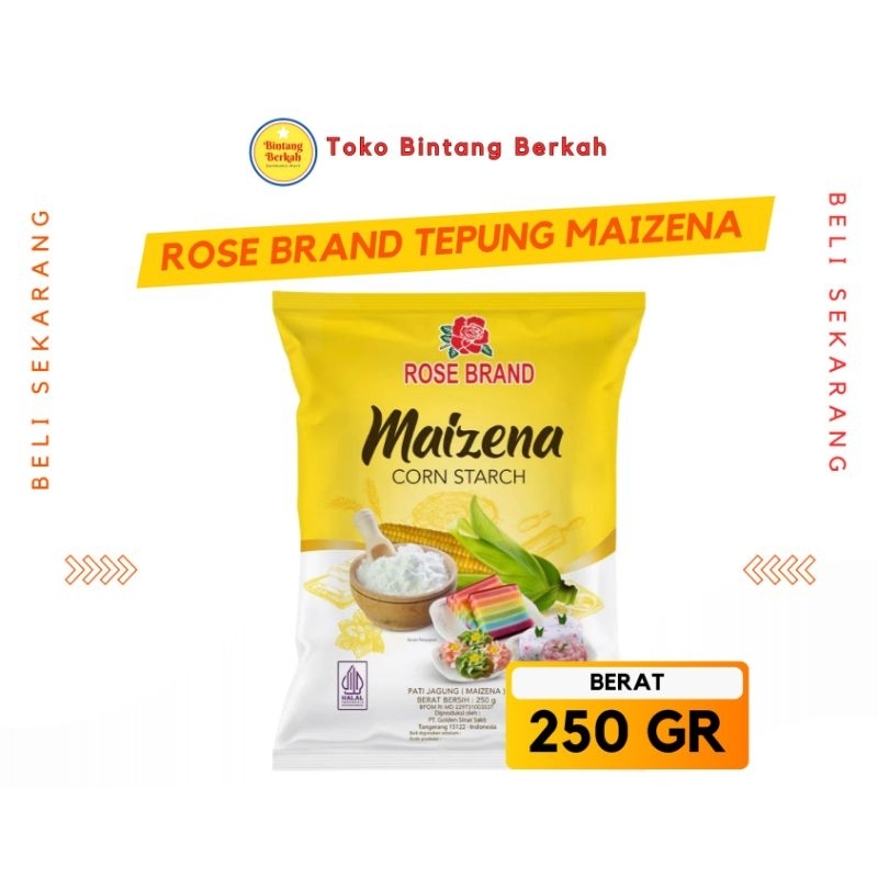 

Tepung Maizena Rose Brand 250 gr Corn Strach