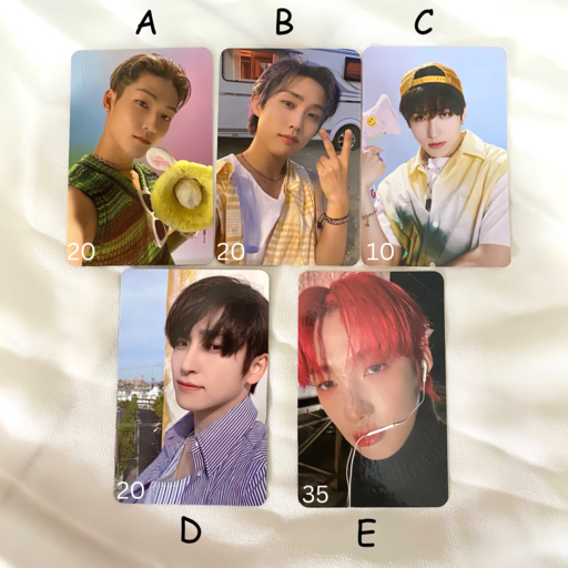 OFFICIAL PC PHOTOCARD THE BOYZ BE AWAKE ROAR