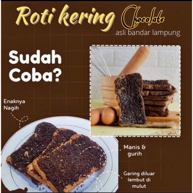 

ROTI KERING ROKER LAMPUNG MONICA RASA COKLAT