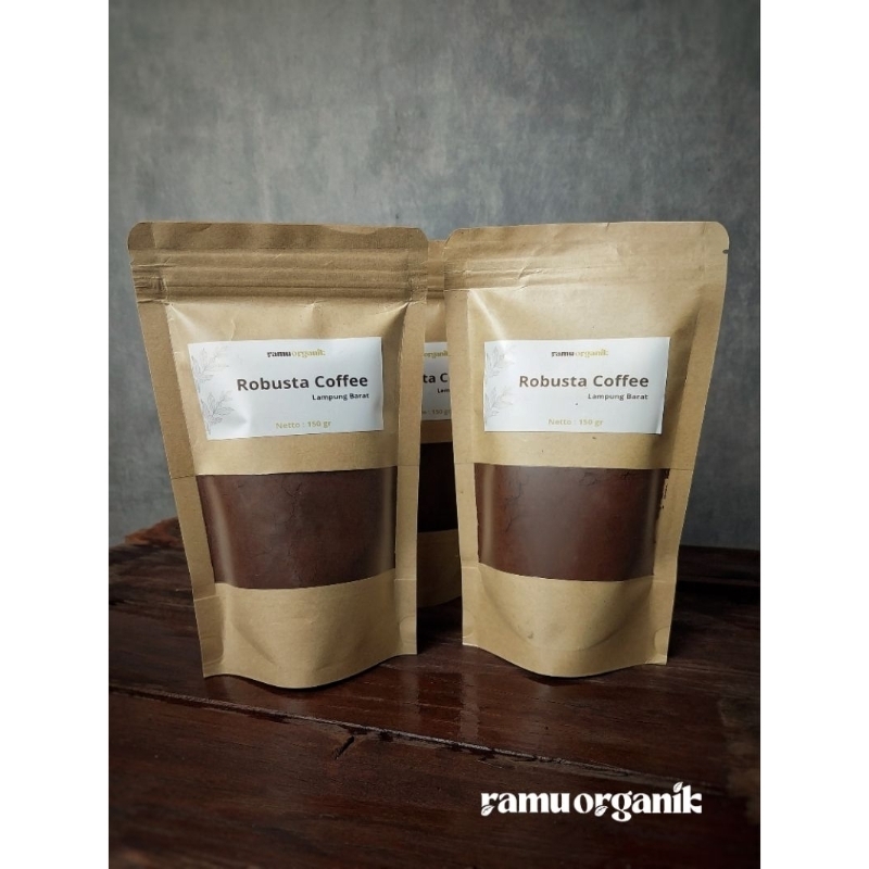 

KOPI ROBUSTA, ROBUSTA COFFE LAMPUNG BARAT 150 GR