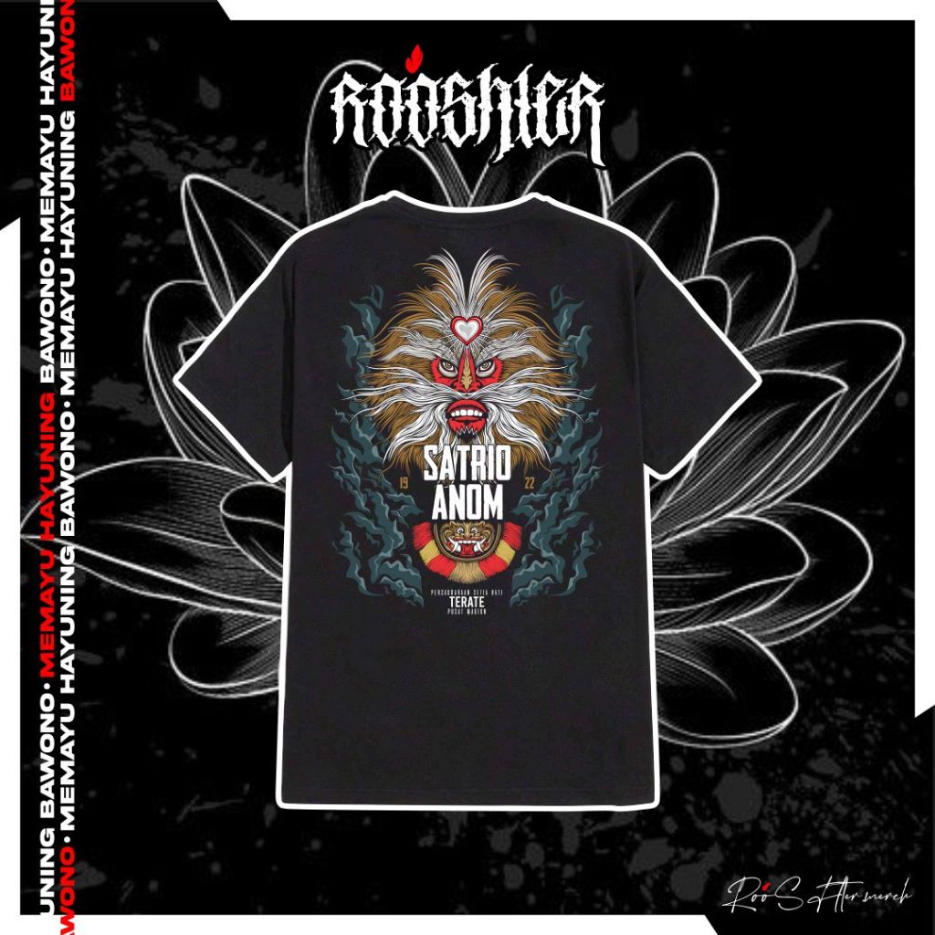 KAOS DISTRO PSHT 1922 SETIA HATI TERATE / TSHIRT PSHT SATRIO ANOM / KAOS PSHT / ROOSHTER MERCH