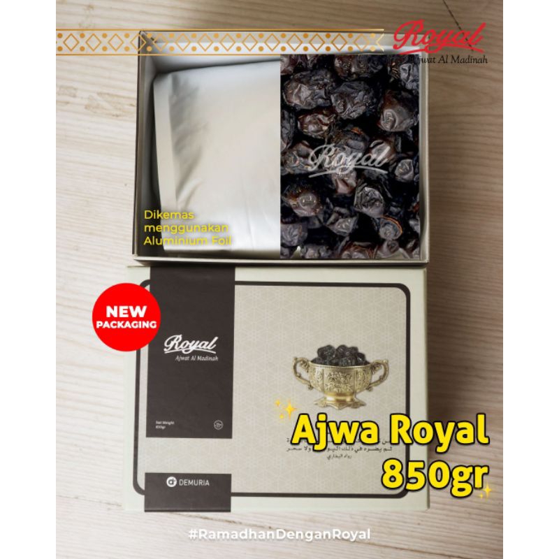 

Kurma Ajwa Royal 850 Gram