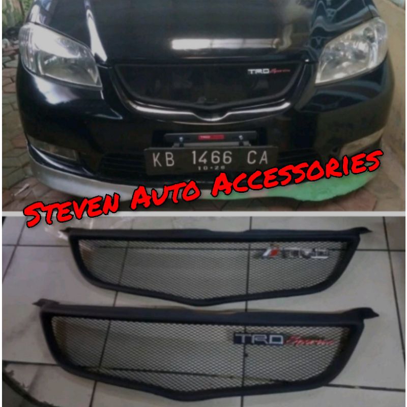 Rambang Grill custom depan mobil vios tahun 2003 2004 2005 TRD | Gril jaring vios lama old | limo | 