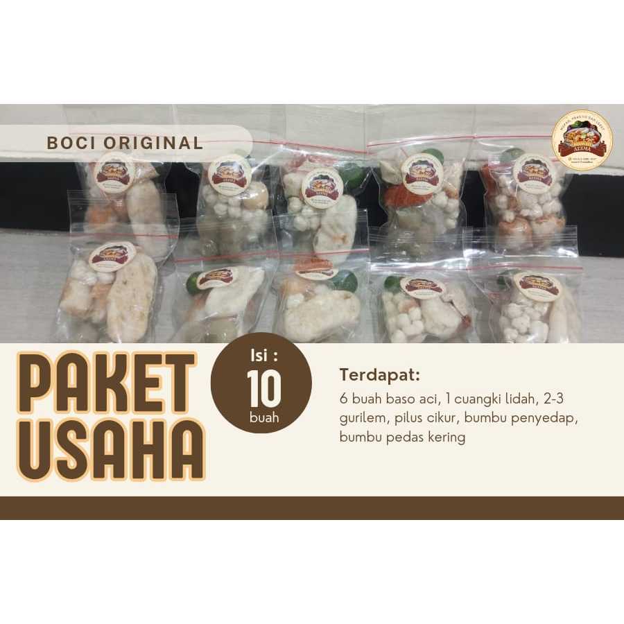 

ASO ACI 10 PCS (10 BUNGKUS) BASO ACI MINI ISI 6 SUDAH DIVACUM